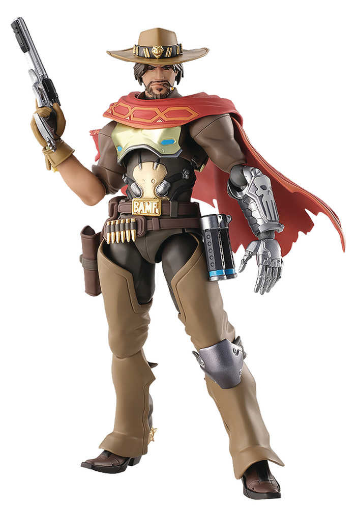Overwatch Mccree Figma Action Figure 