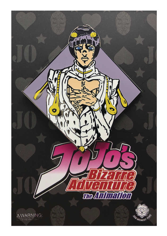 Jojos Bizarre Adventure Diamond Bruno Bucciarati Pin 