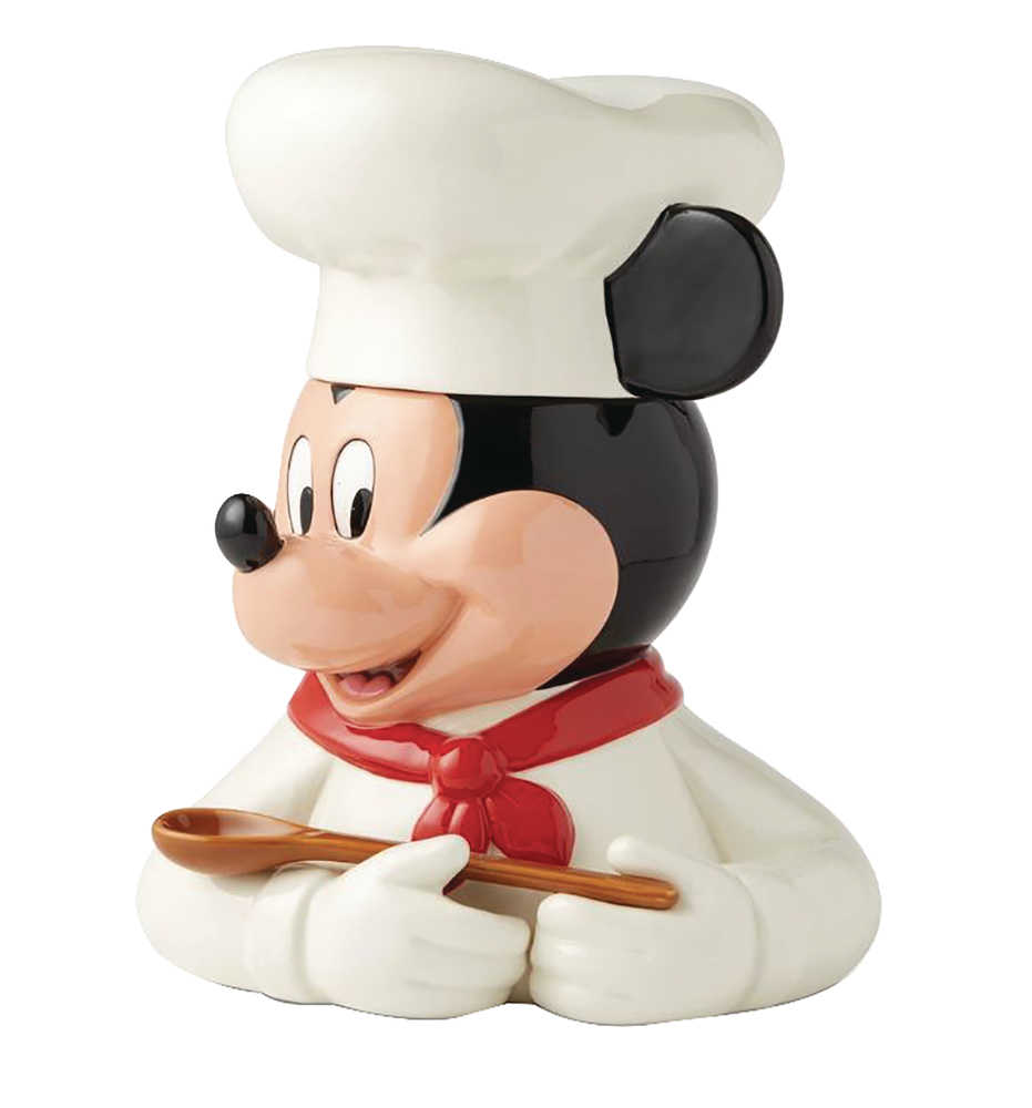 Disney Chef Mickey Mouse Ceramic Cookie Jar 