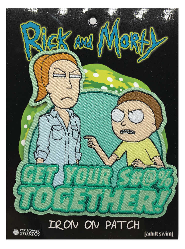 Rick And Morty Get It Together Patch 