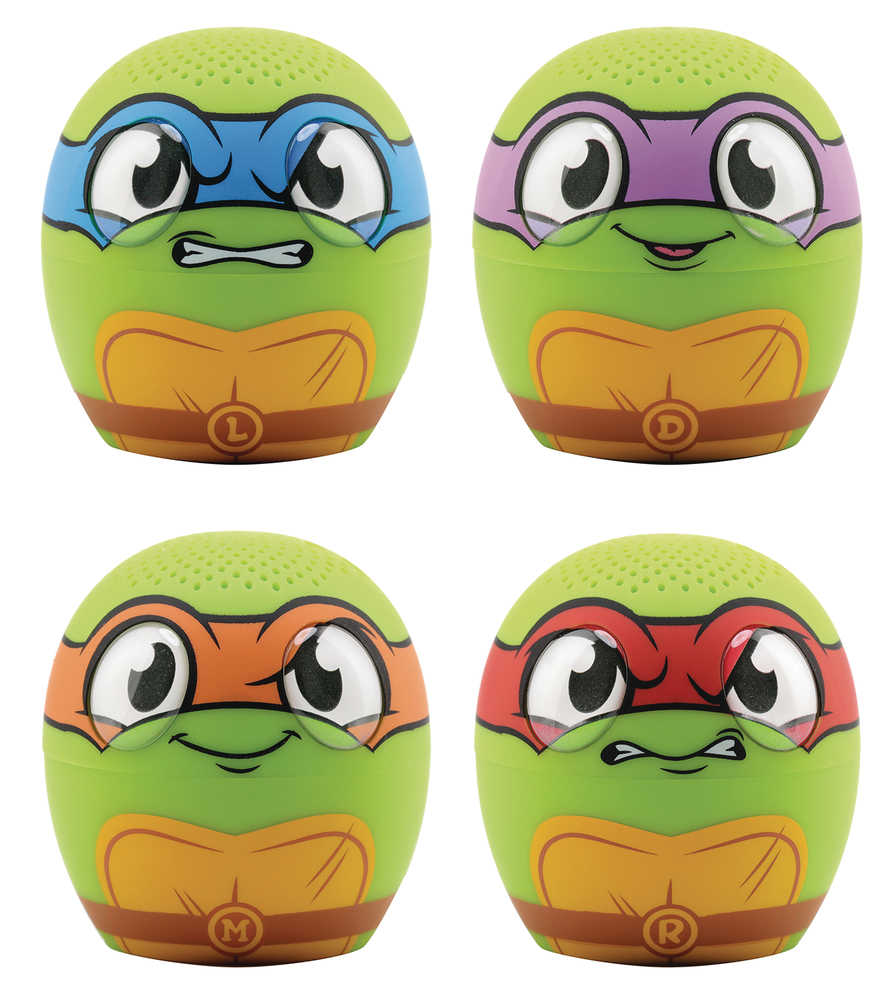 Teenage Mutant Ninja Turtles Bitty Boomers Mini Speaker 12 Pc Assortment Ds 
