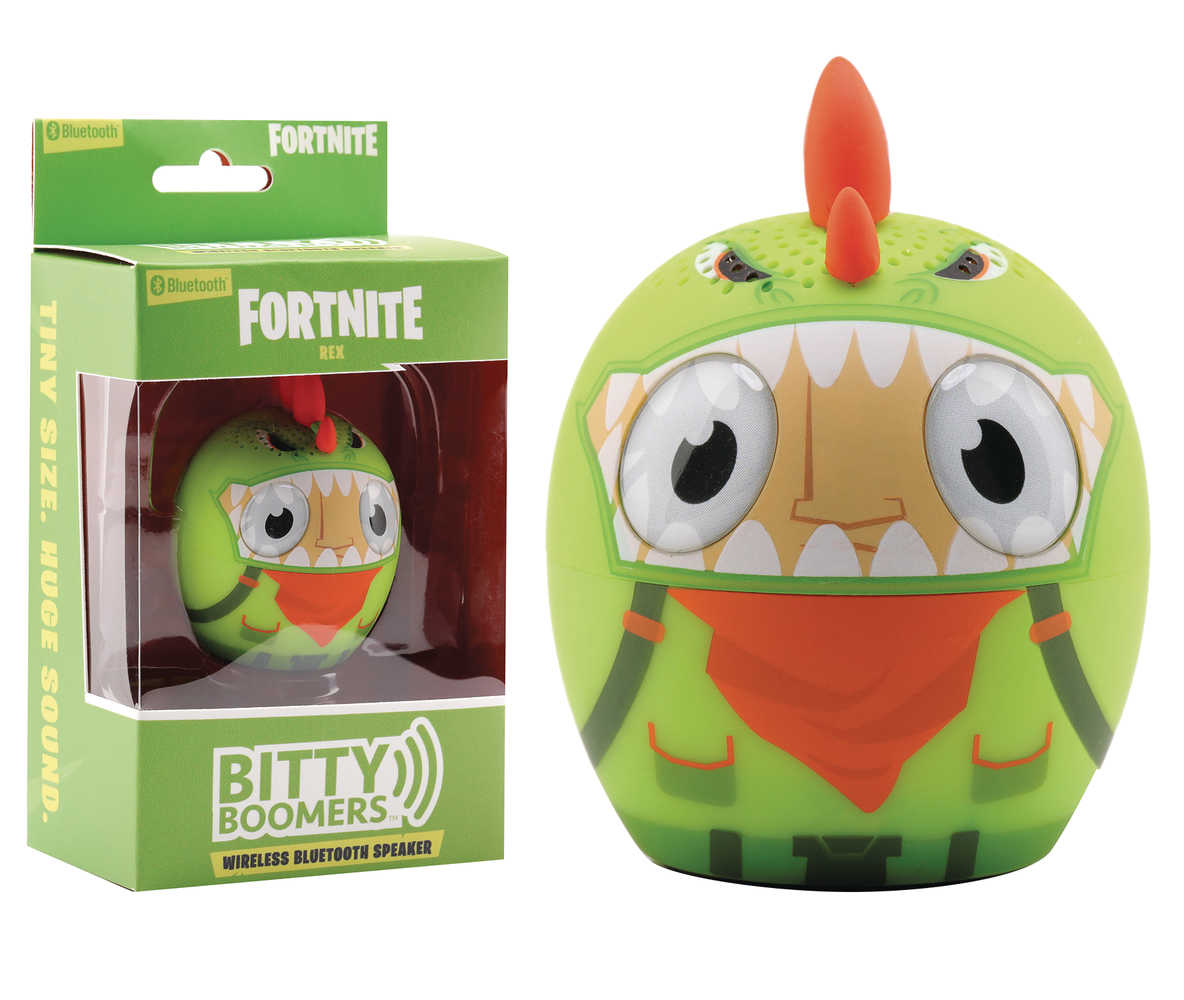 Fortnite Bitty Boomer Rex Mini Speaker 
