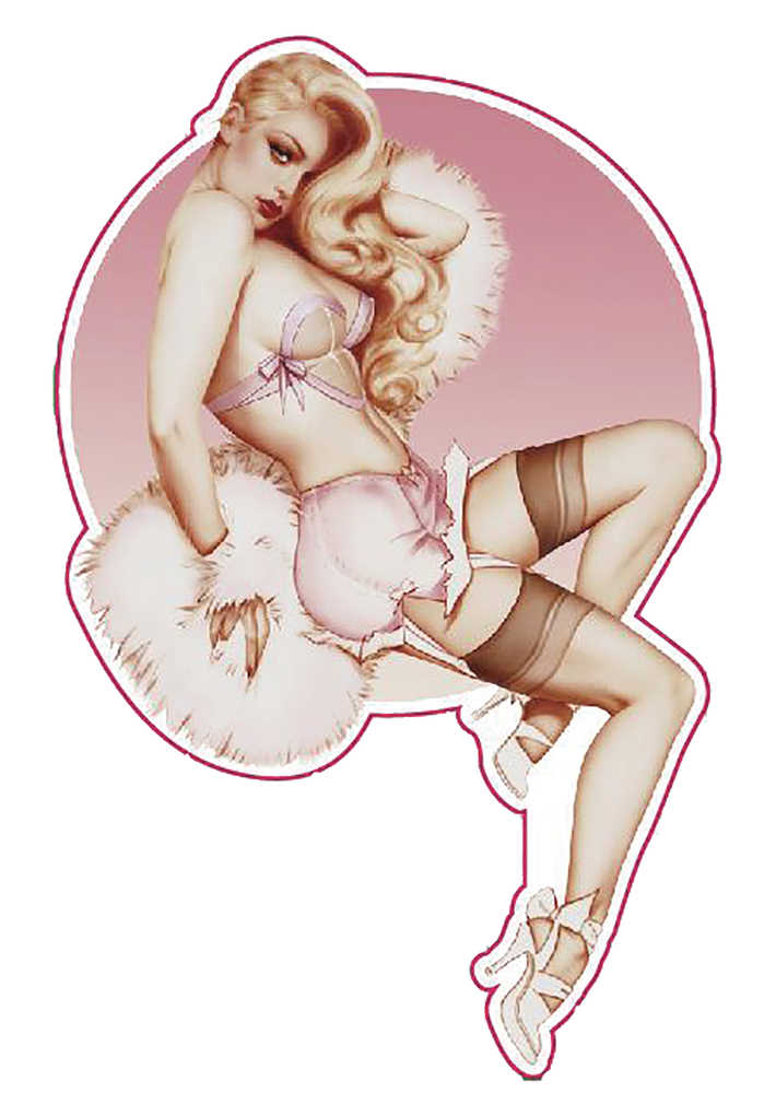 Aria Giovanni Powder Puff Enamel Pin (Mature) 