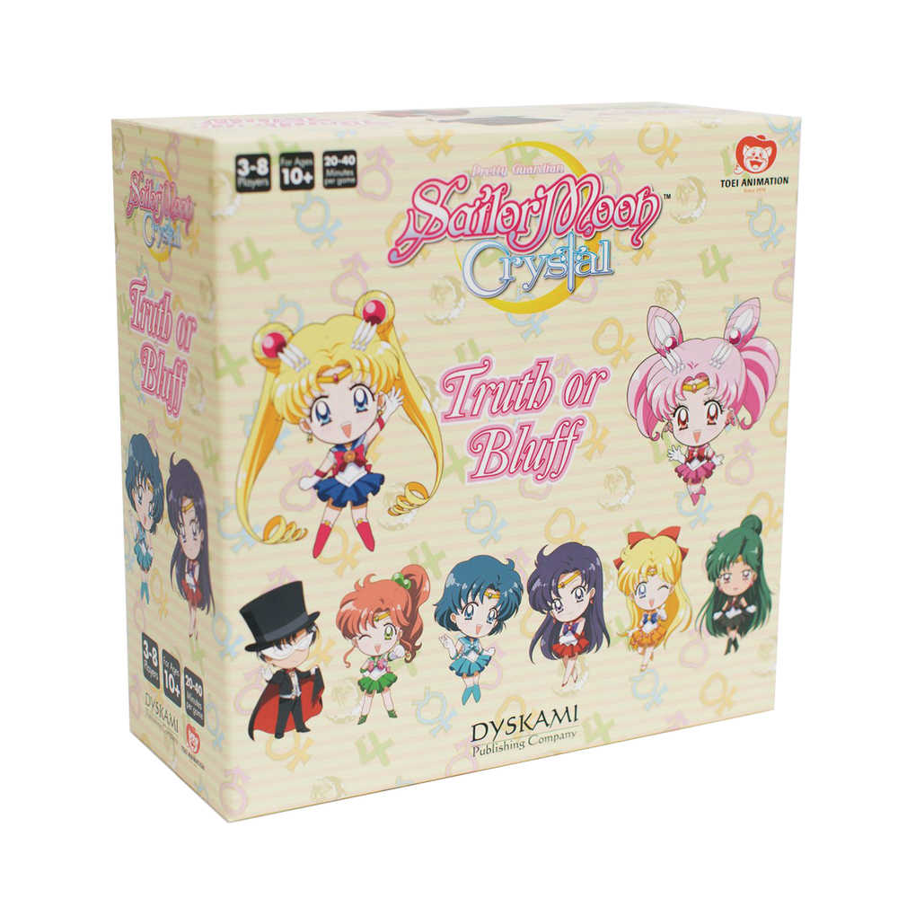 Sailor Moon Crystal Truth Or Bluff Board Game 