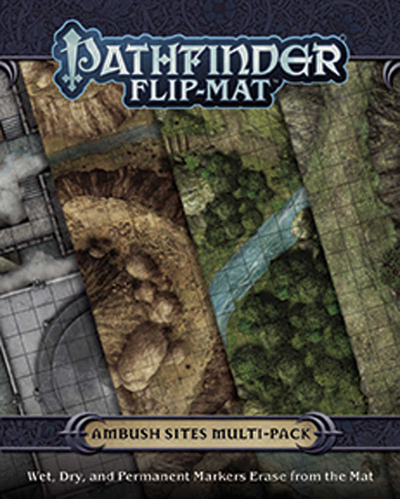 Pathfinder Flip Mat Multi Pack Ambush Sites 