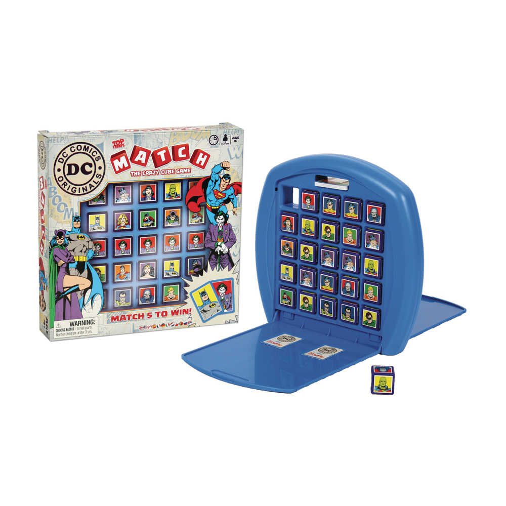 Top Trumps Game Of Match DC Comics 