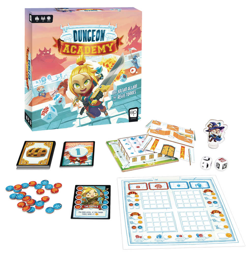 Dungeon Academy Board Game 