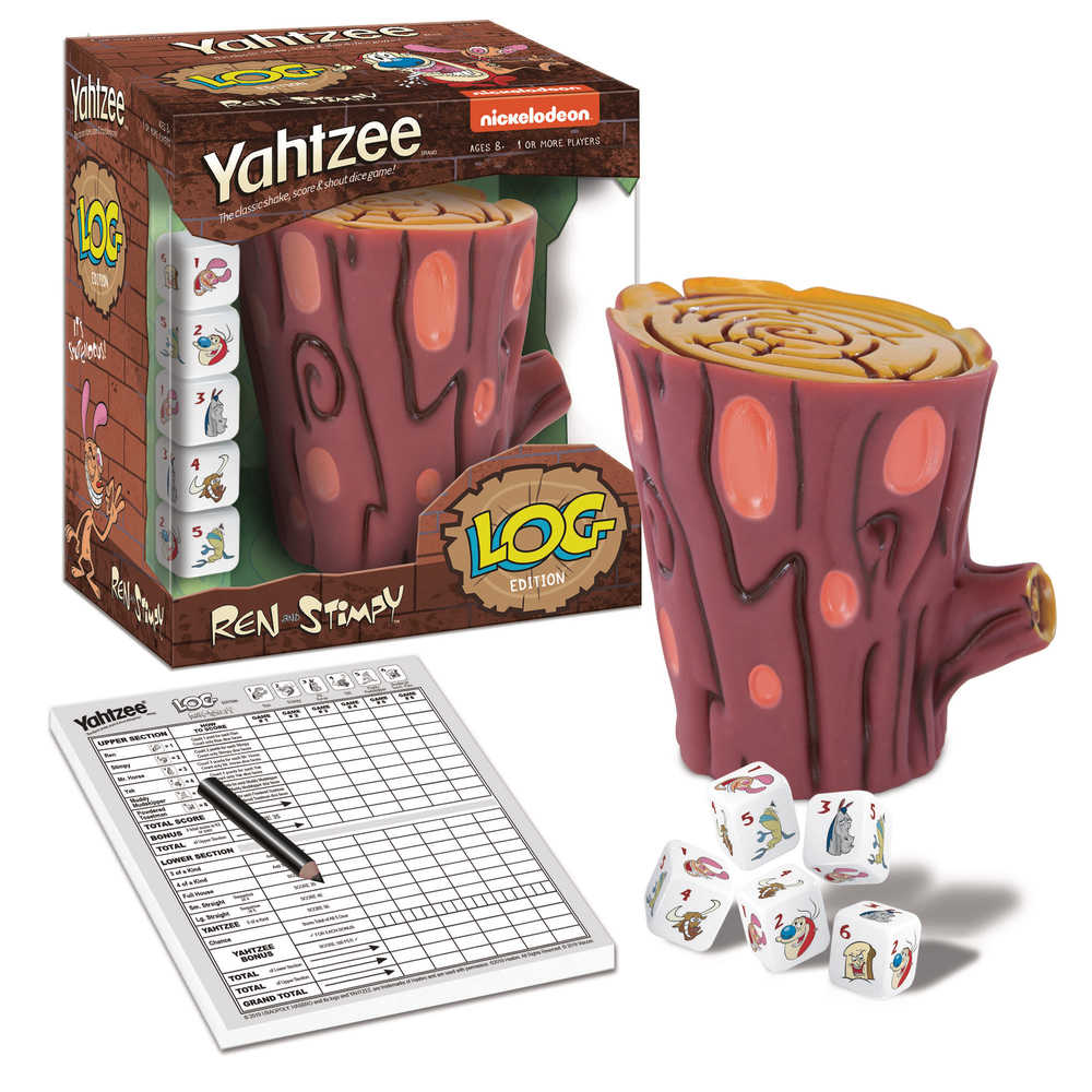 Ren & Stimpy Yahtzee Board Game 