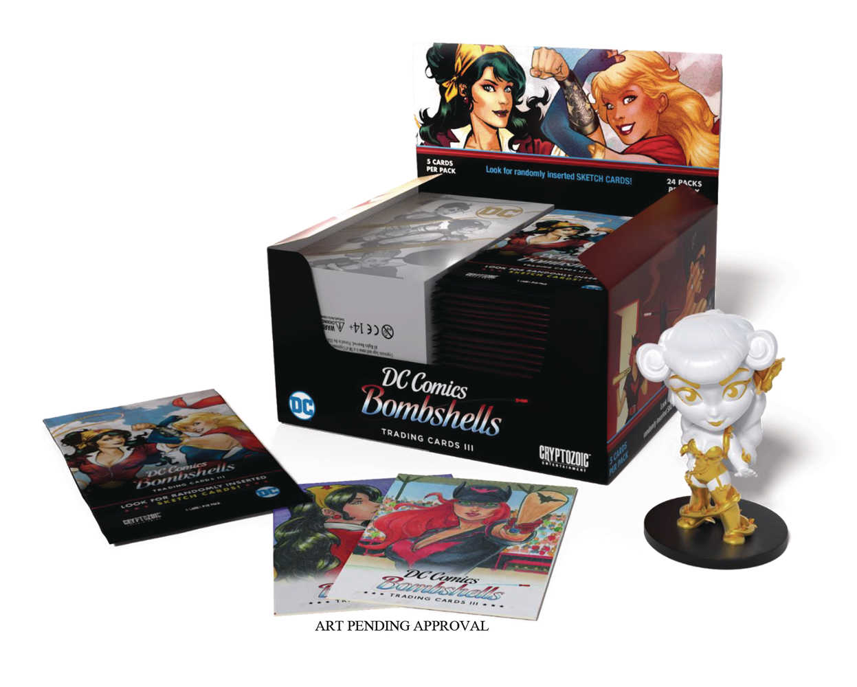 DC Bombshells Series 3 Trading Card Box  