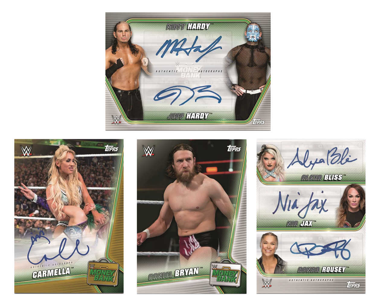 Topps 2019 WWE Money In The Bank Trading Card Box  