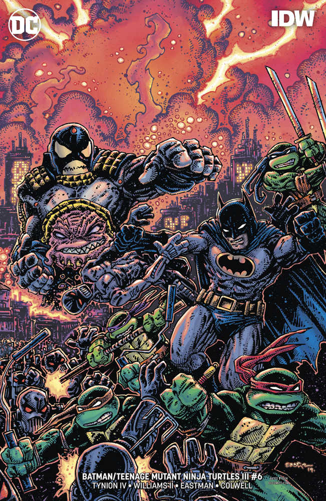 Batman Teenage Mutant Ninja Turtles III #6 (Of 6) Variant Edition
