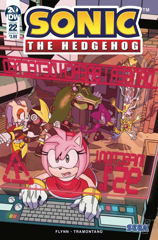Sonic The Hedgehog #22 Cover A Jampole 