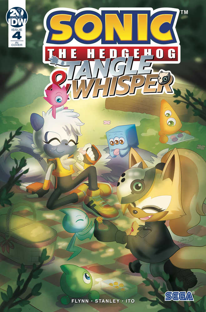 Sonic The Hedgehog Tangle & Whisper #4 (Of 4) 10 Copy Variant Edition S
