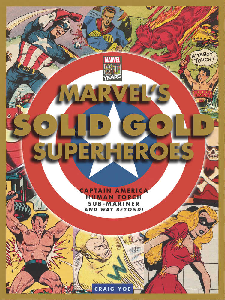 Marvel Solid Gold Super Heroes Hardcover 