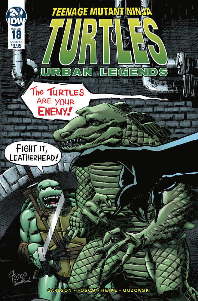 Teenage Mutant Ninja Turtles Urban Legends #18 Cover A Fosco