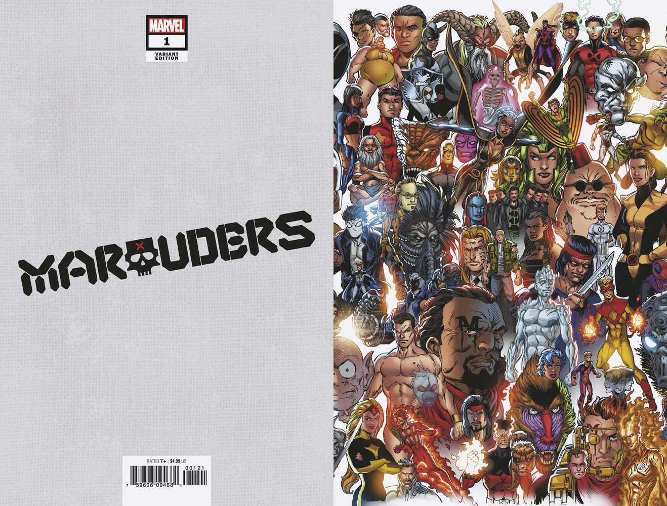 Marauders #1 Bagley Every Mutant Ever Variant Dx