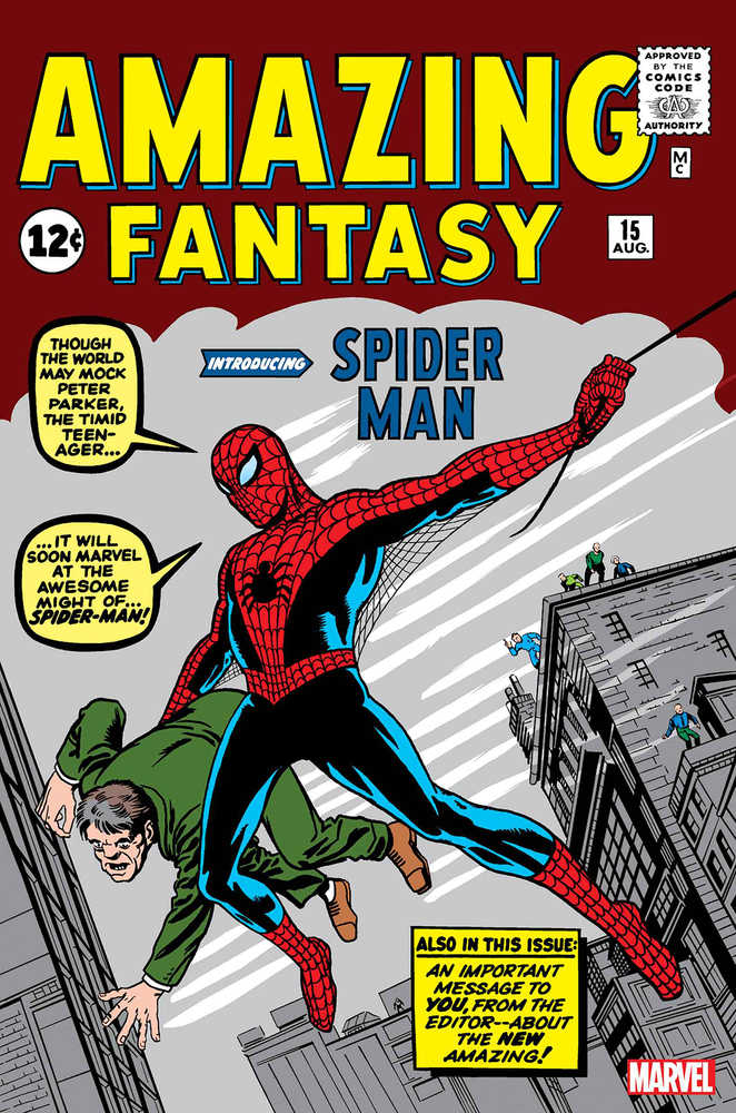 Amazing Fantasy #15 Facsimile Edition