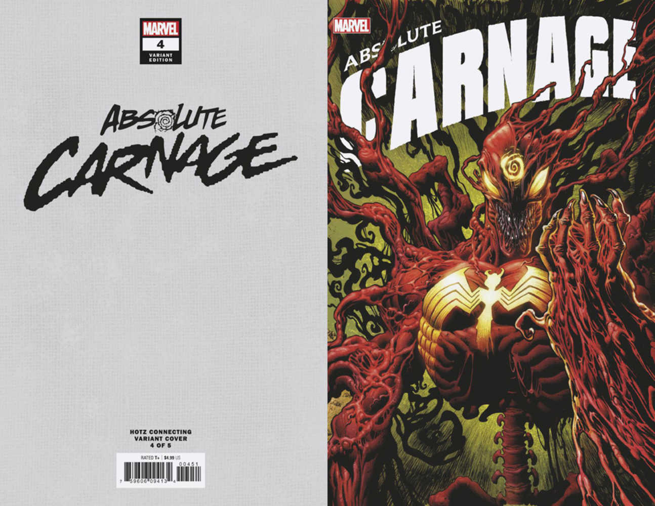Absolute Carnage #4 (Of 5) Hotz Connecting Variant Ac