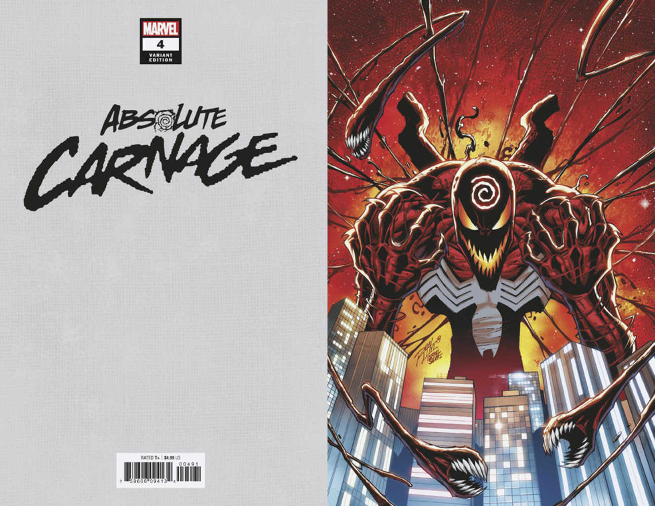 Absolute Carnage #4 (Of 5) Lim Full Art Variant Ac