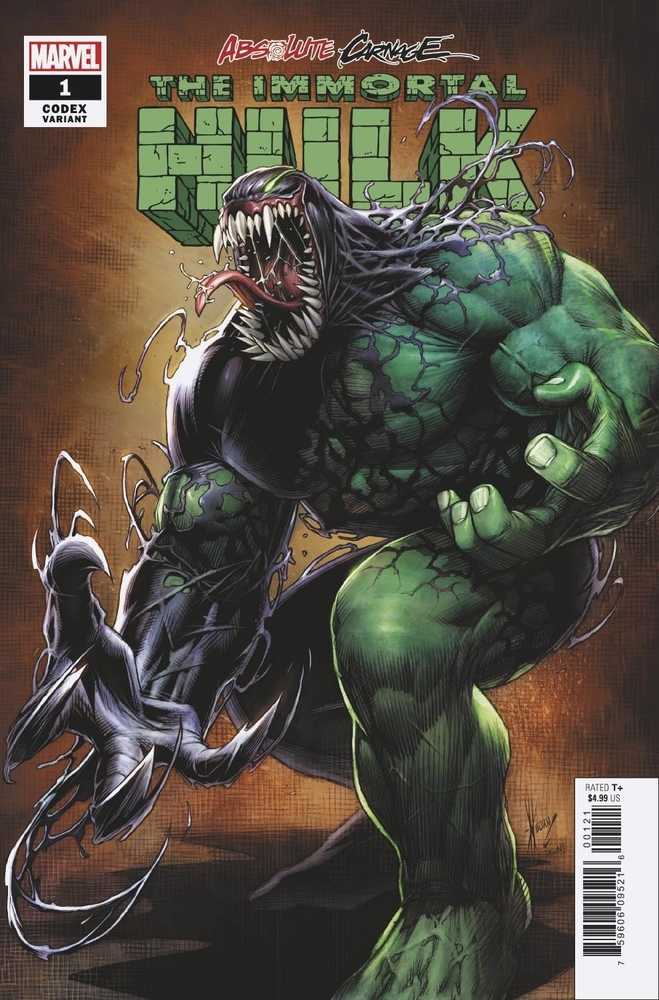 Absolute Carnage Immortal Hulk #1 Codex Variant Ac