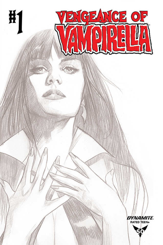 Vengeance Of Vampirella #1 20 Copy Oliver Black & White Variant Edition