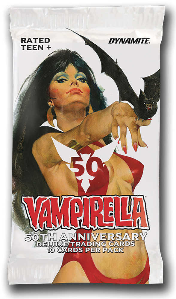 Vampirella 50 Th Trading Cards Individual Foil Pack  