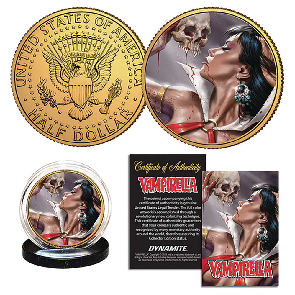 Vampirella Parrillo Collectible Coin 