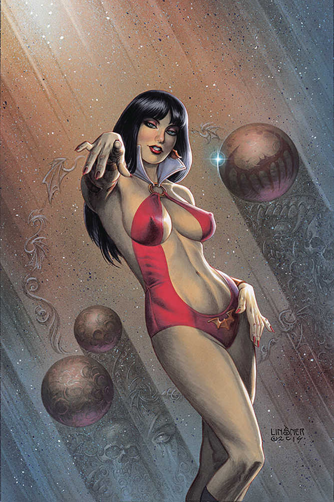 Vampirella #1 Linsner Exclusive Full Art Cover