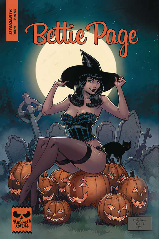 Bettie Page Halloween Special One Shot Cover B Brown