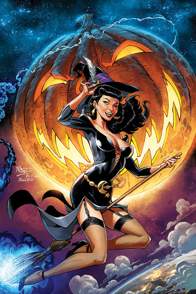 Bettie Page Halloween Special One Shot 10 Copy Royle Virgin