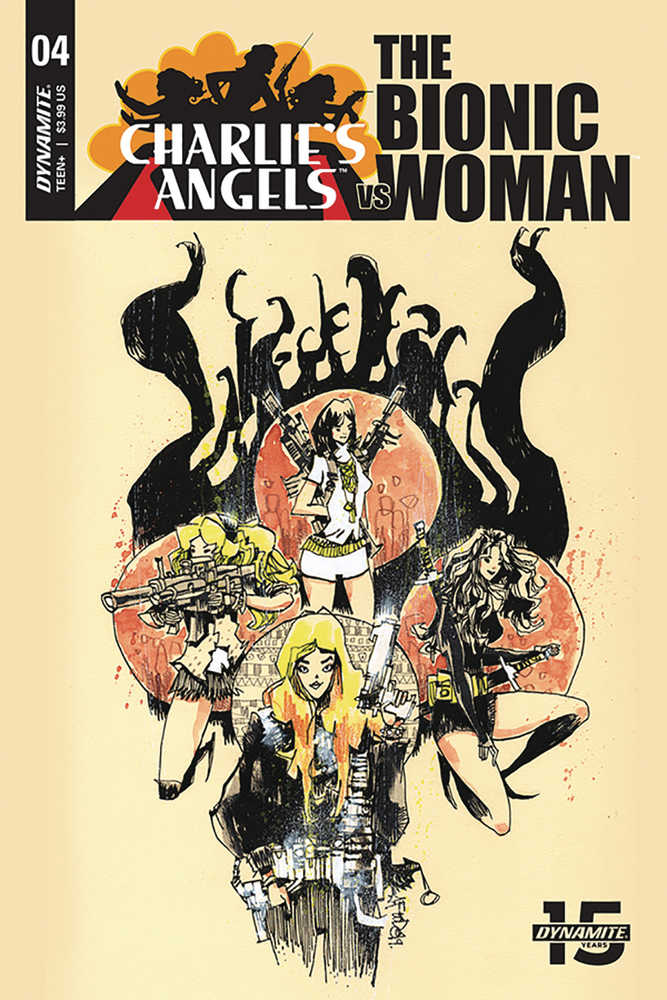 Charlies Angels vs Bionic Woman #4 Cover B Mahfood