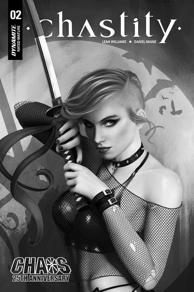 Chastity #2 30 Copy Nodet Black & White Variant Edition (Mature)