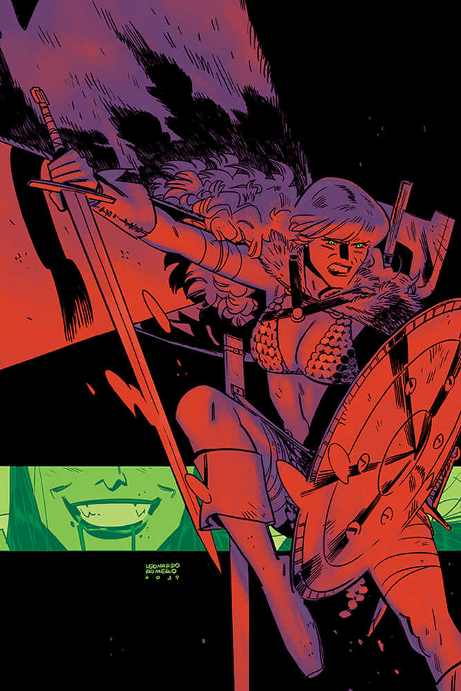 Red Sonja Vampirella #2 20 Copy Romero & Bellaire Virgin Inc