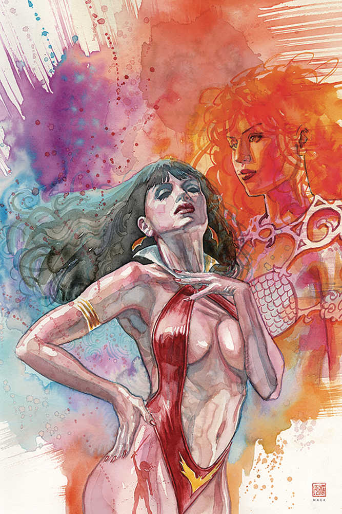 Red Sonja Vampirella #2 Mack Full Art Cover