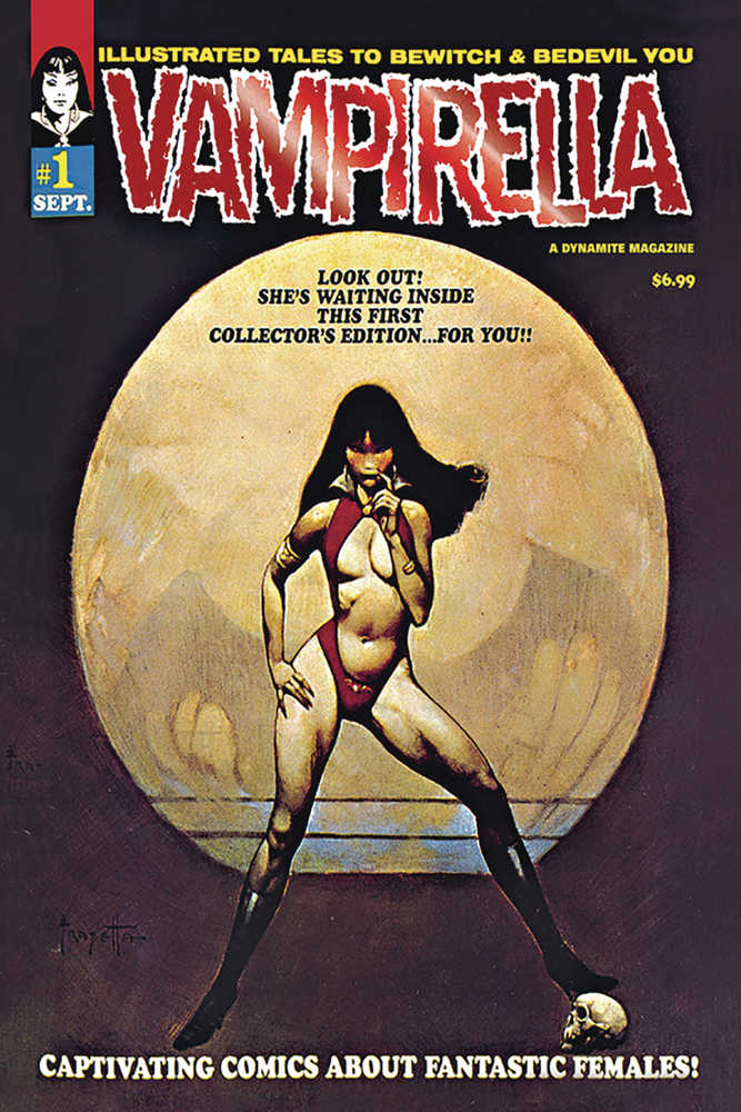 Vampirella #1 1969 Replica Edition Limited Red Foil Cover