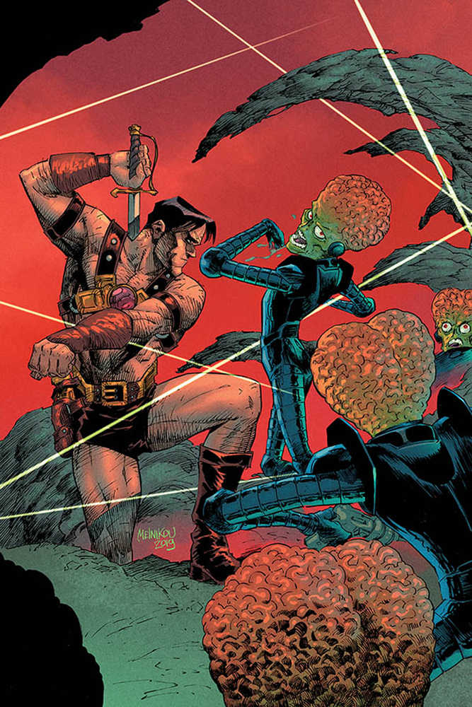 Warlord Of Mars Attacks #5 10 Copy Melnikov Full Art Variant Edition