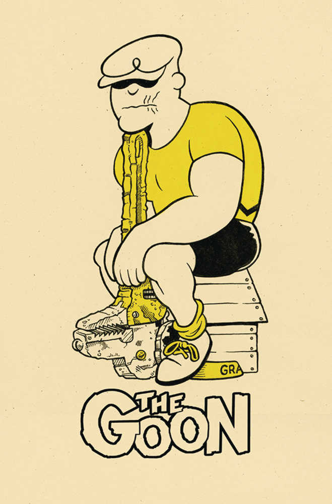 Goon #7 Rob Jones Cardstock Variant Cover
