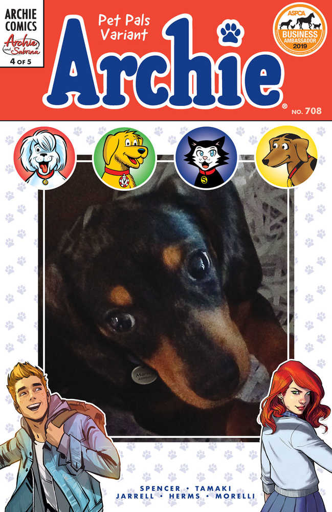 Archie #708 (Archie & Sabrina Pt 4) Cover D Pet Pals