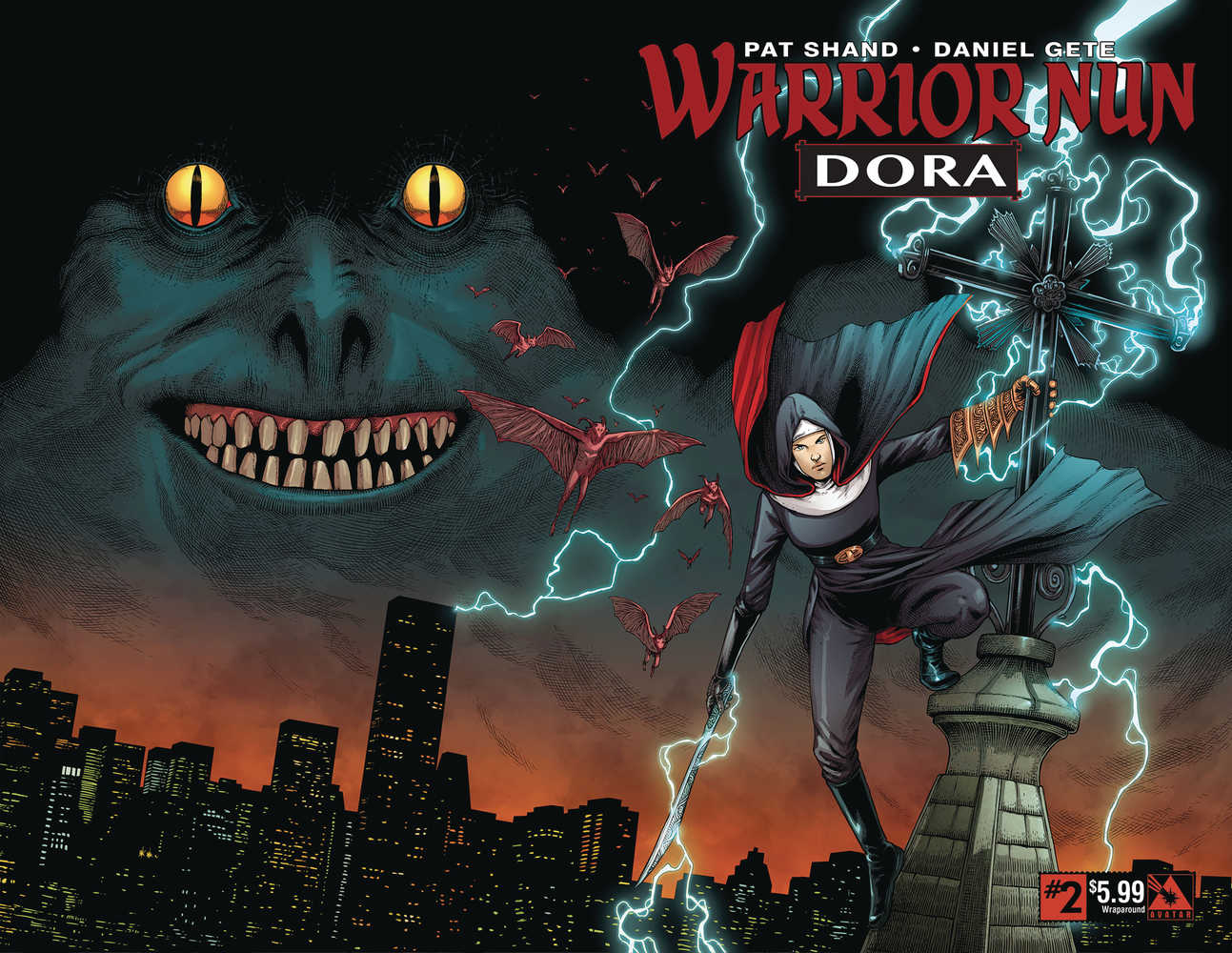 Warrior Nun Dora #2 Wrap