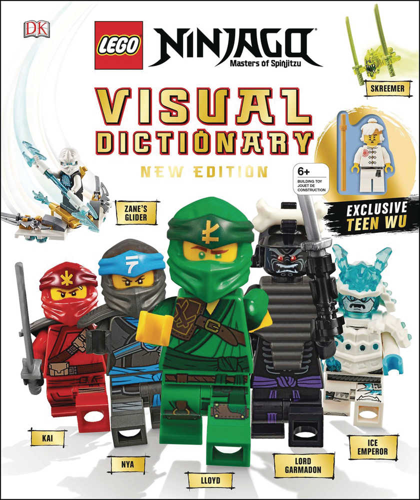Lego Ninjago Visual Dictionary Hardcover New Edition 