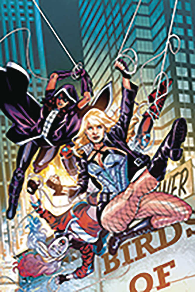 Df Birds Of Prey #1 Signed Azzarello 