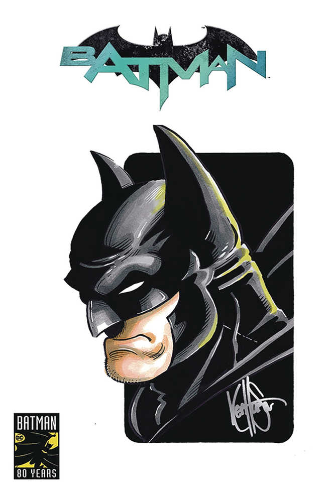 Df Batman #75 Signed Rmrk Haeser 