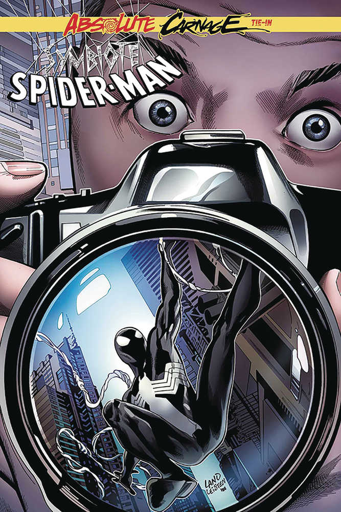 Df Absolute Carnage Symbiote Spiderman #1 Silver Signed Land (C