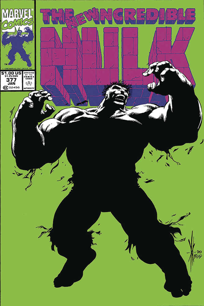 Df True Believers Hulk Prof Hulk #1 Signed David 