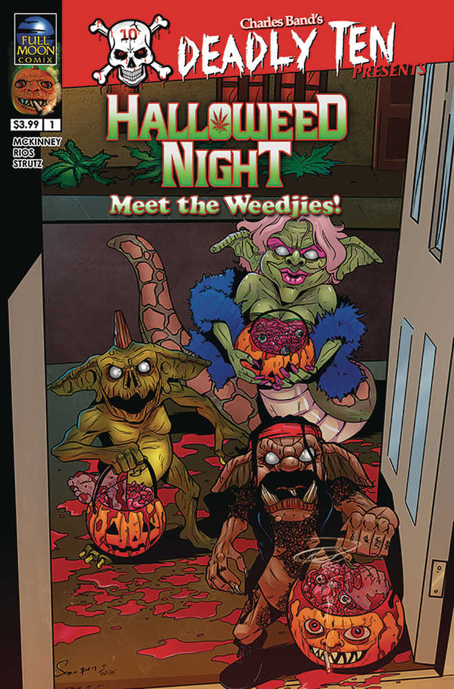 Deadly Ten Presents Halloweed Night Meet The Weedjies Cover A
