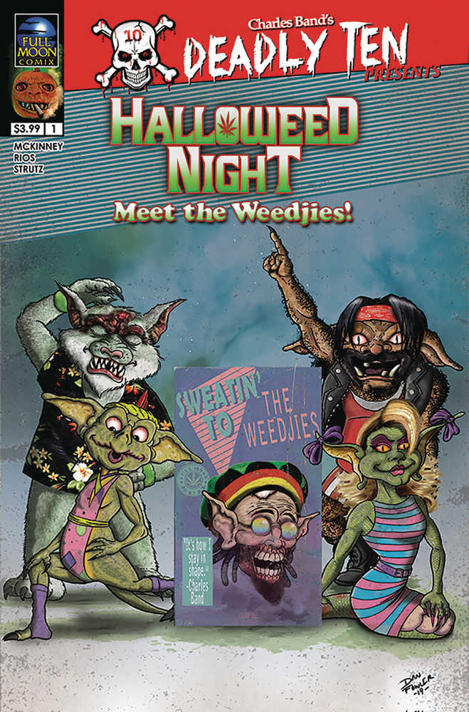 Deadly Ten Presents Halloweed Night Meet The Weedjies Cover B