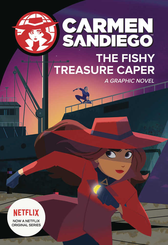 Carmen San Diego Hardcover Graphic Novel Volume 02 Fishy Treasure Caper 