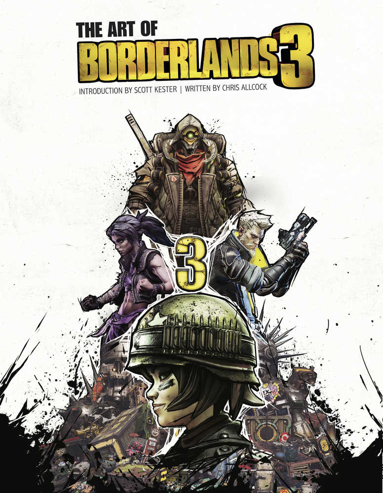 Art Of Borderlands 3 Hardcover 