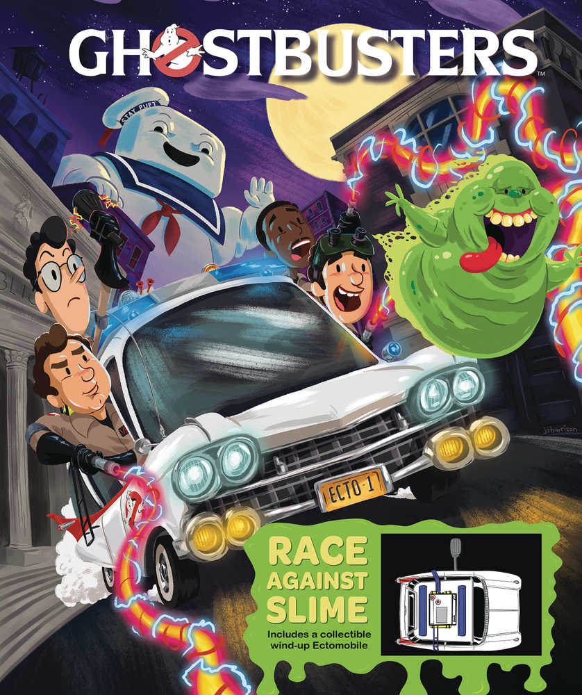 Ghostbusters Ectomobile Race Against Slimer Hardcover 