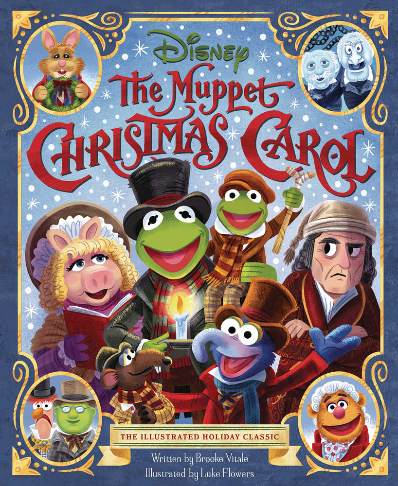 Muppet Christmas Carol Illustrated Holiday Classic Hardcover 